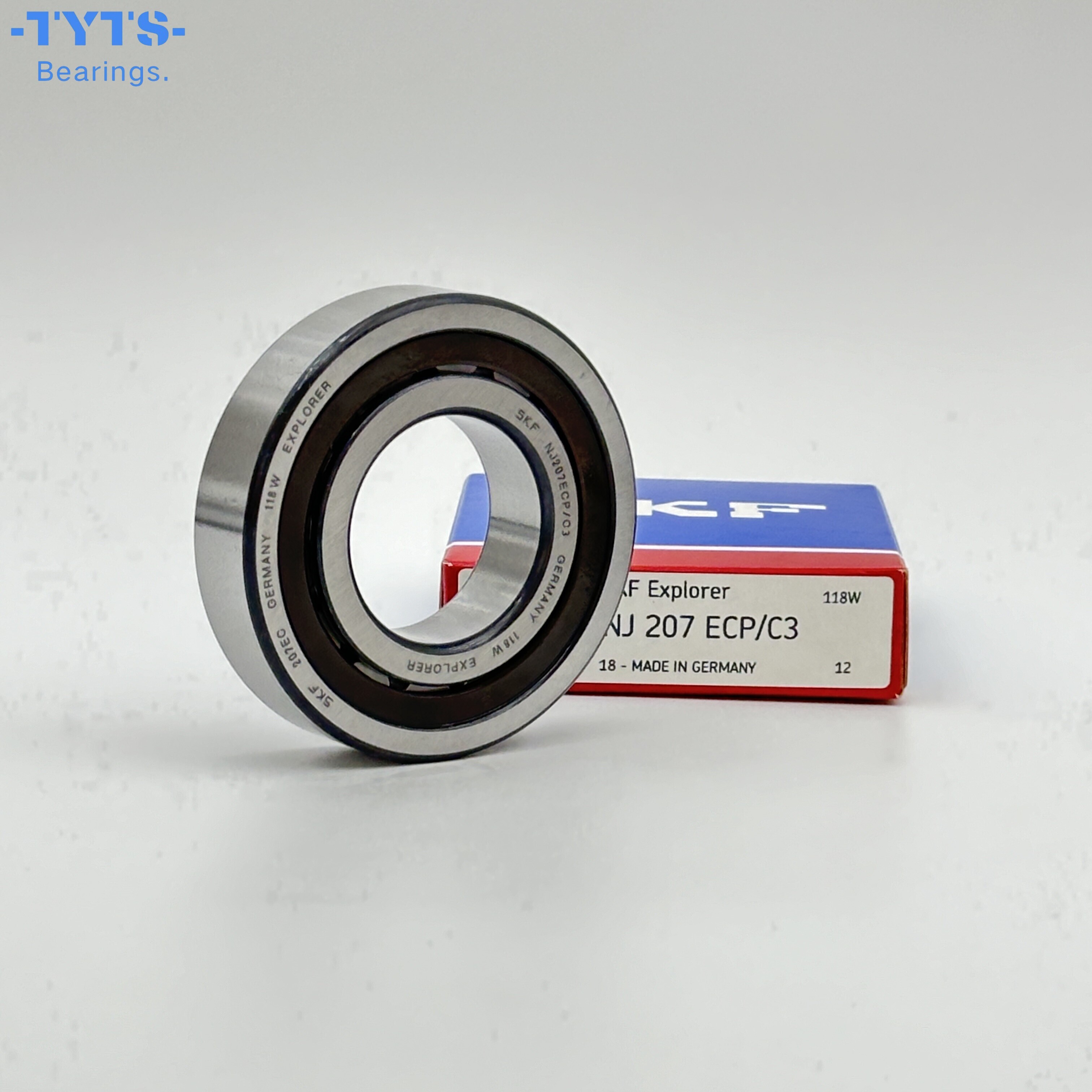 Original import from Germany NJ207ECP/C3 cylindrical roller bearing 
