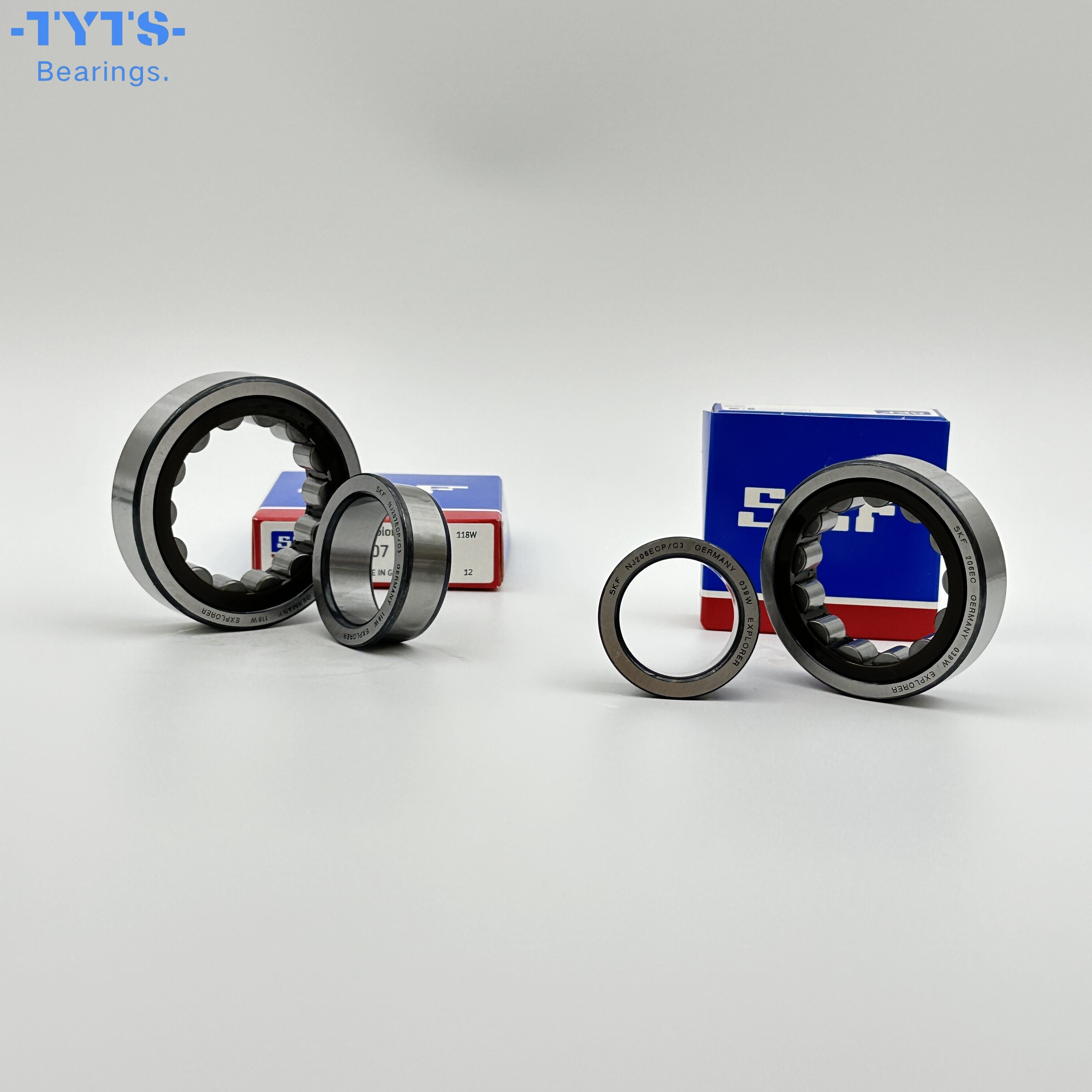 Original import from Germany NJ207ECP/C3 cylindrical roller bearing 