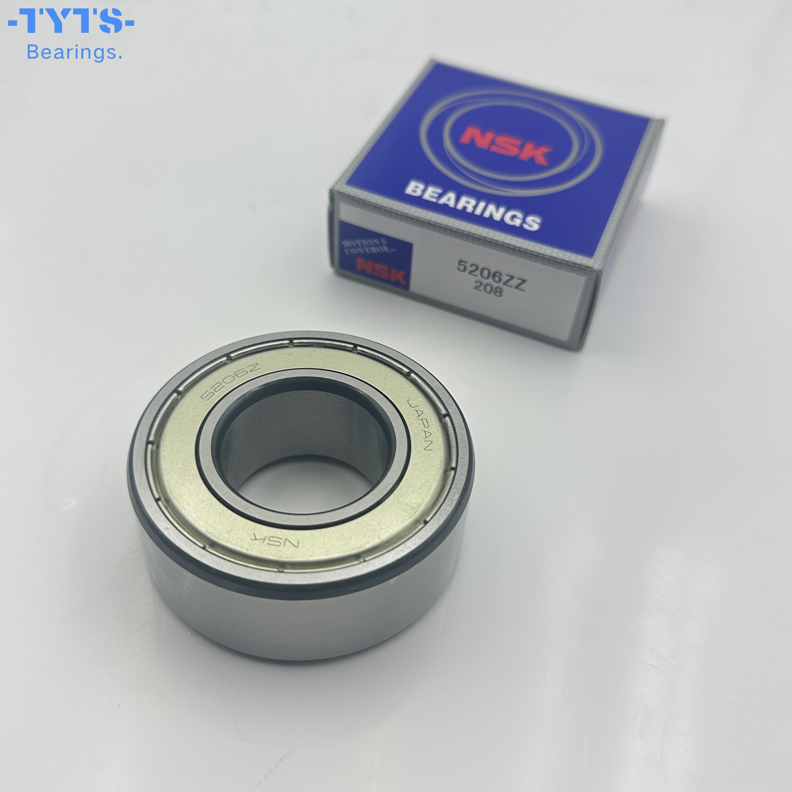 NSK Original High Qquality 5206ZZ Double Row Angular Contact Ball Bearing