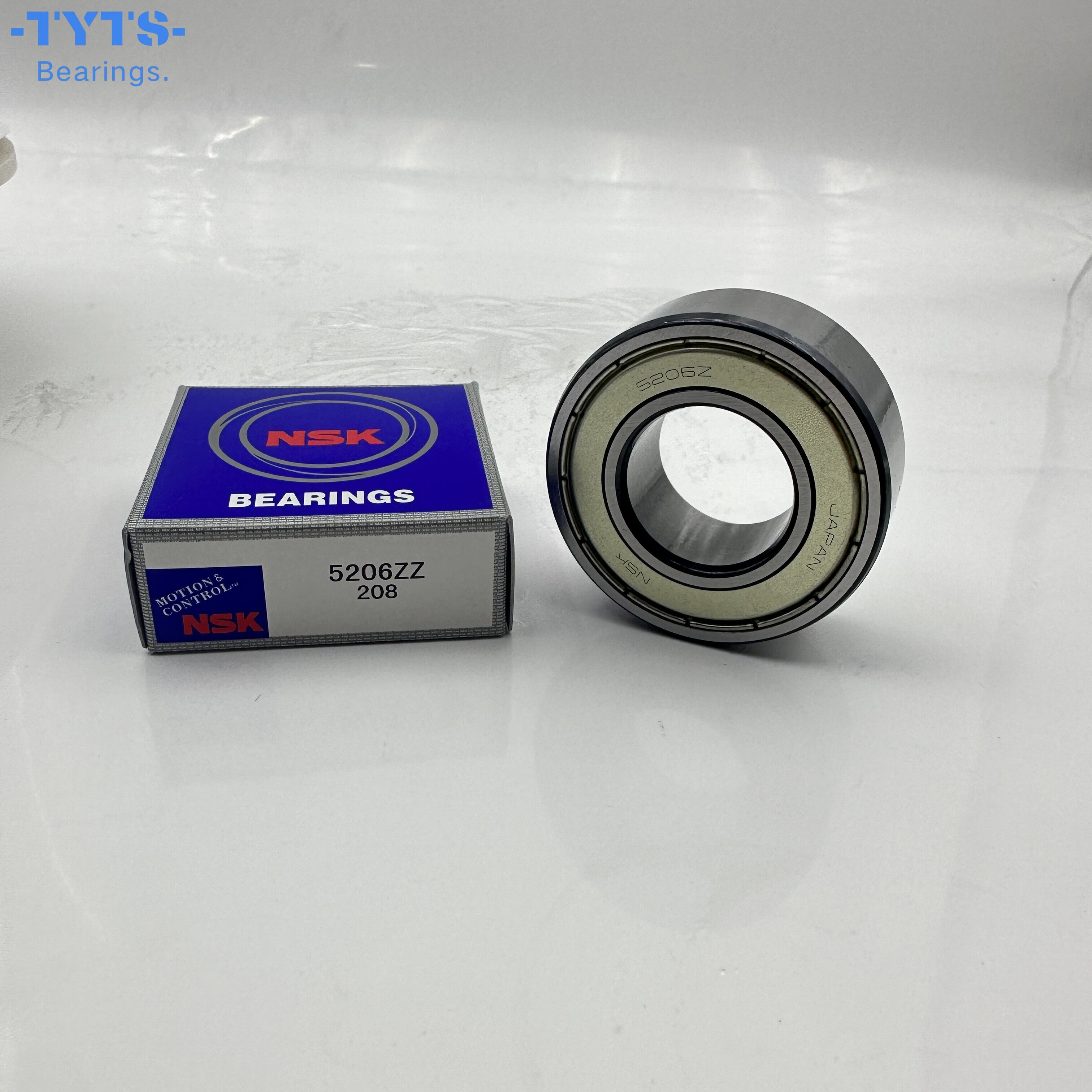 NSK Original High Qquality 5206ZZ Double Row Angular Contact Ball Bearing