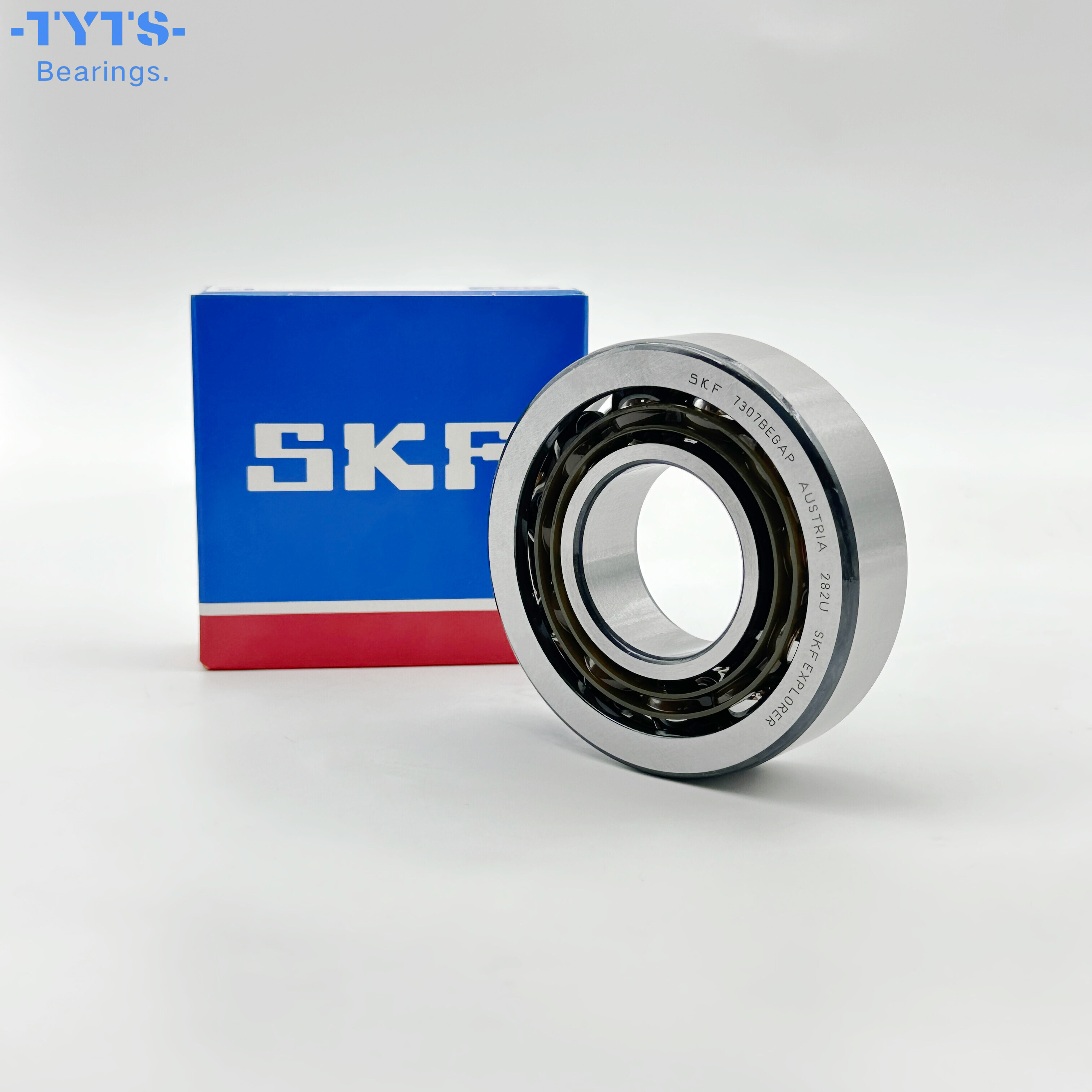SKF Original High Qquality 7307BEGAP Single Row Angular Contact Ball Bearing