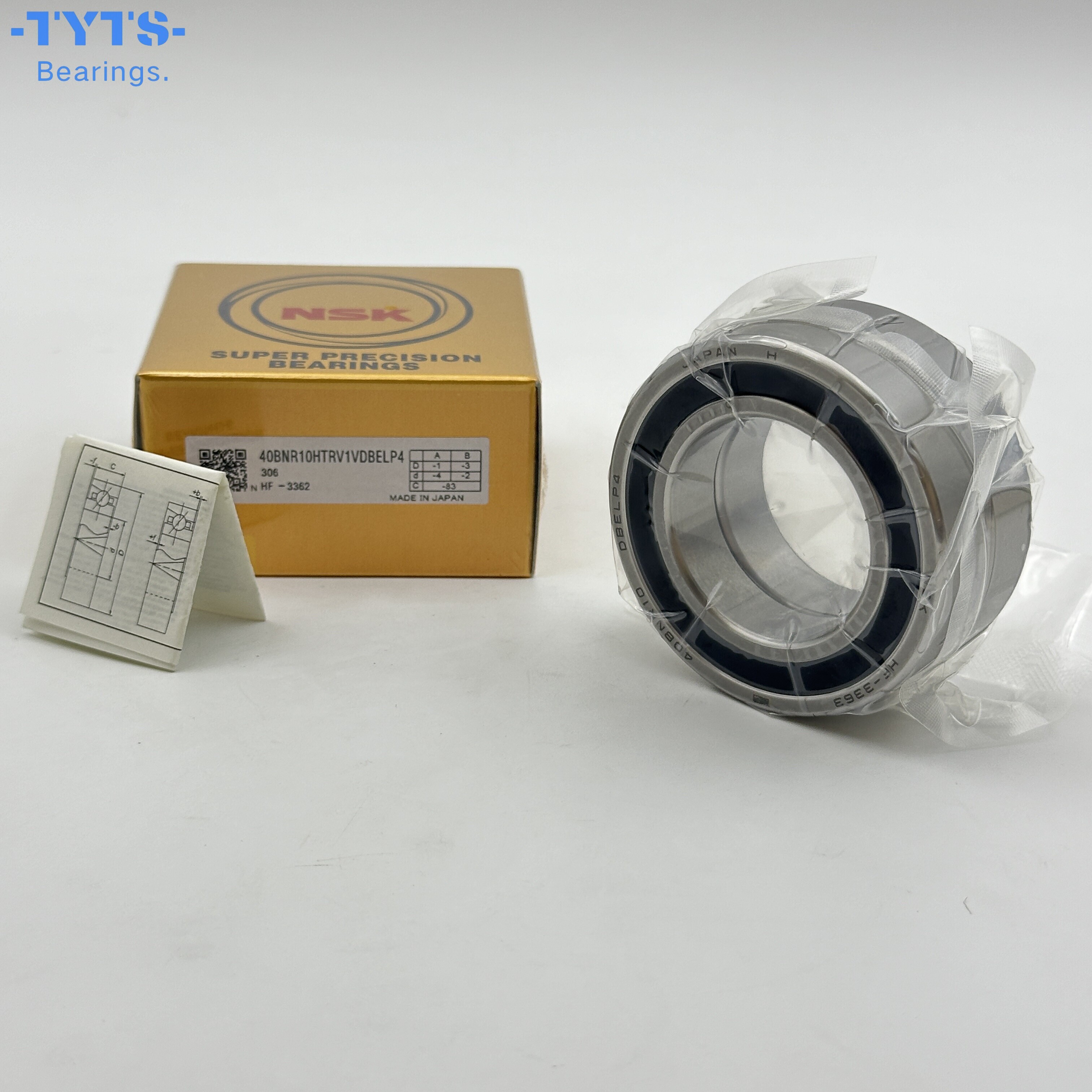 40BNR10HTRV1VDBELP4 Ball screw bearing NSK Two sets of bearings are used in pairs