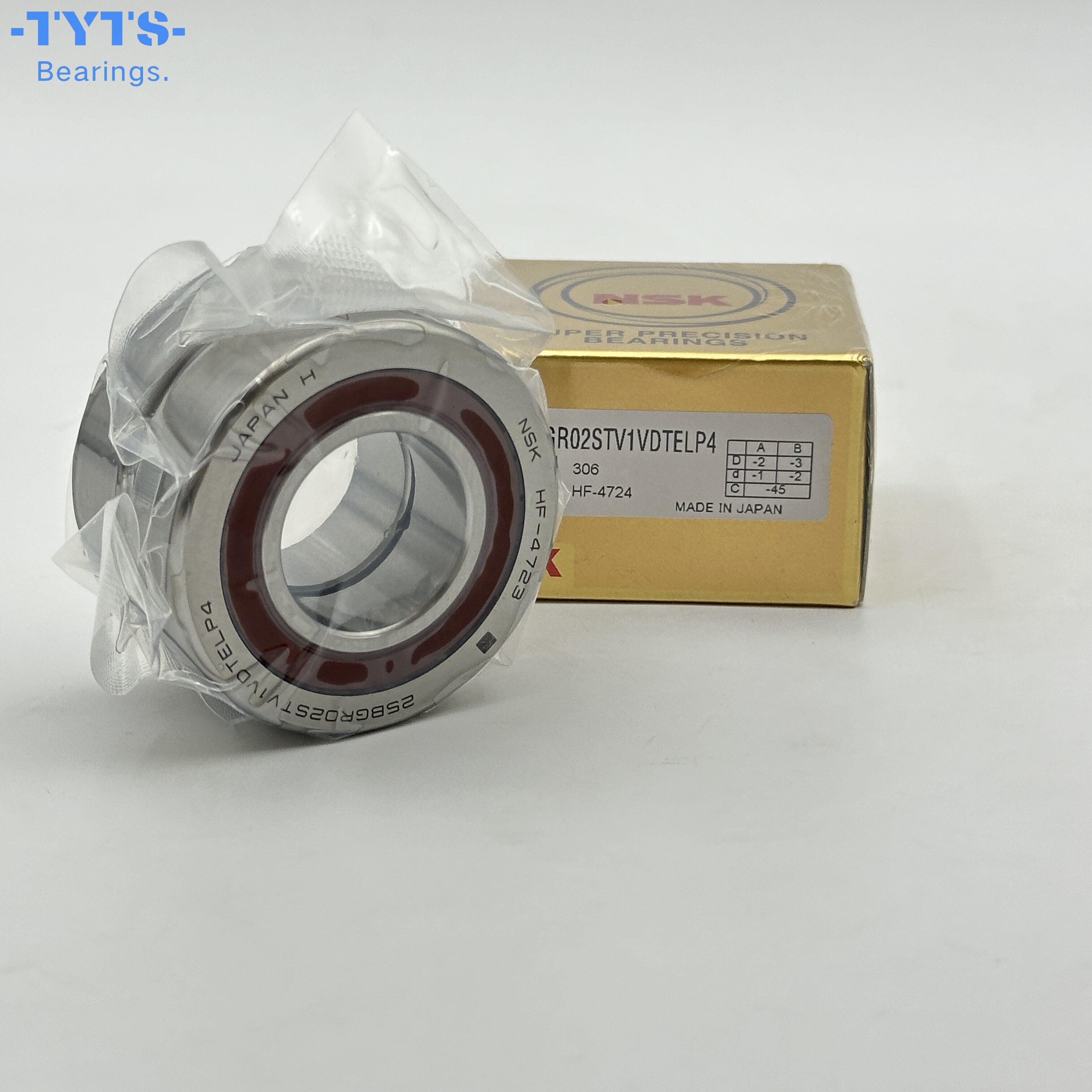 25BGR02STV1VDTELP4   Ball screw bearing NSK Two sets of bearings are used in pairs
