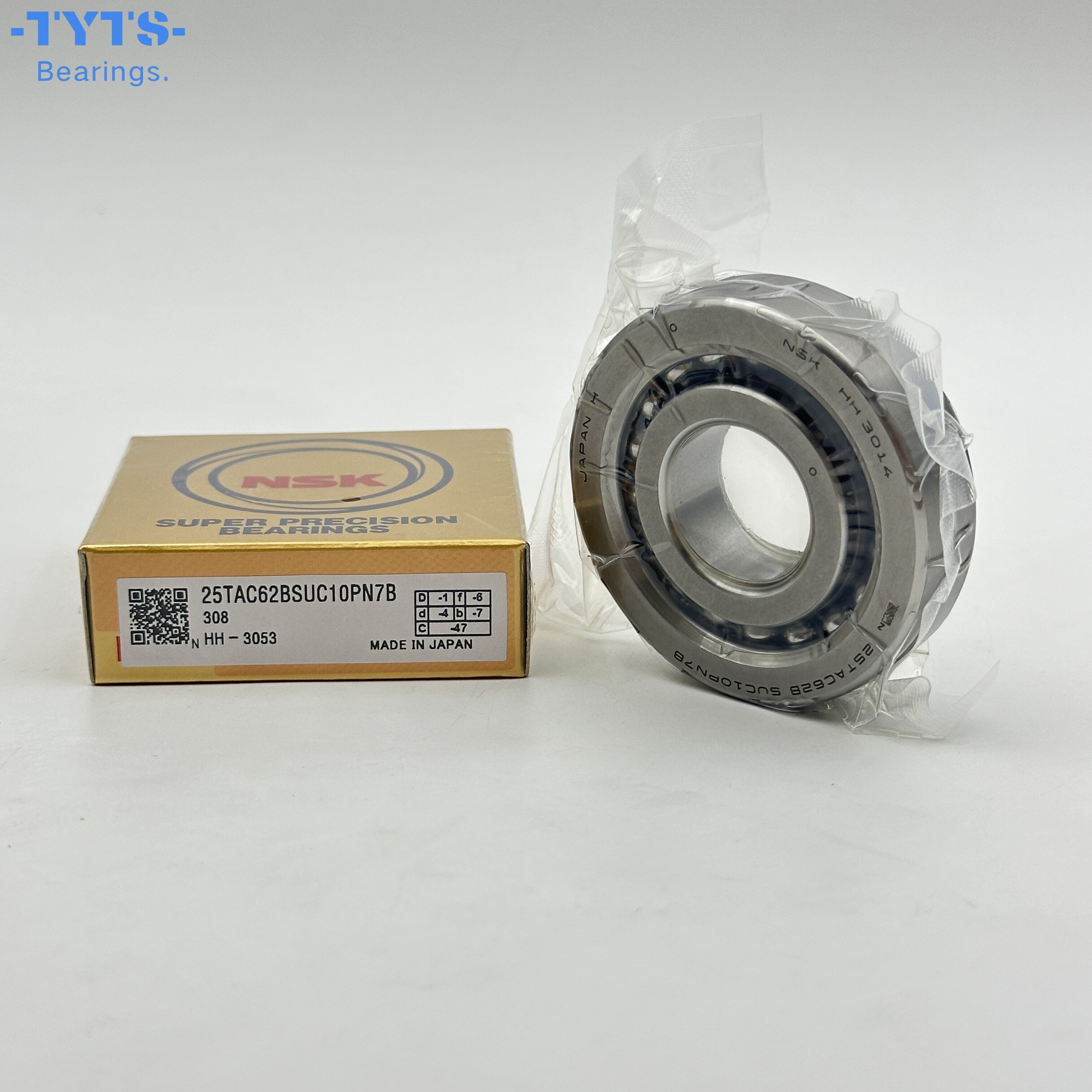 25TAC62BSUC10PN7B   Ball screw bearing NSK Two sets of bearings are used in pairs