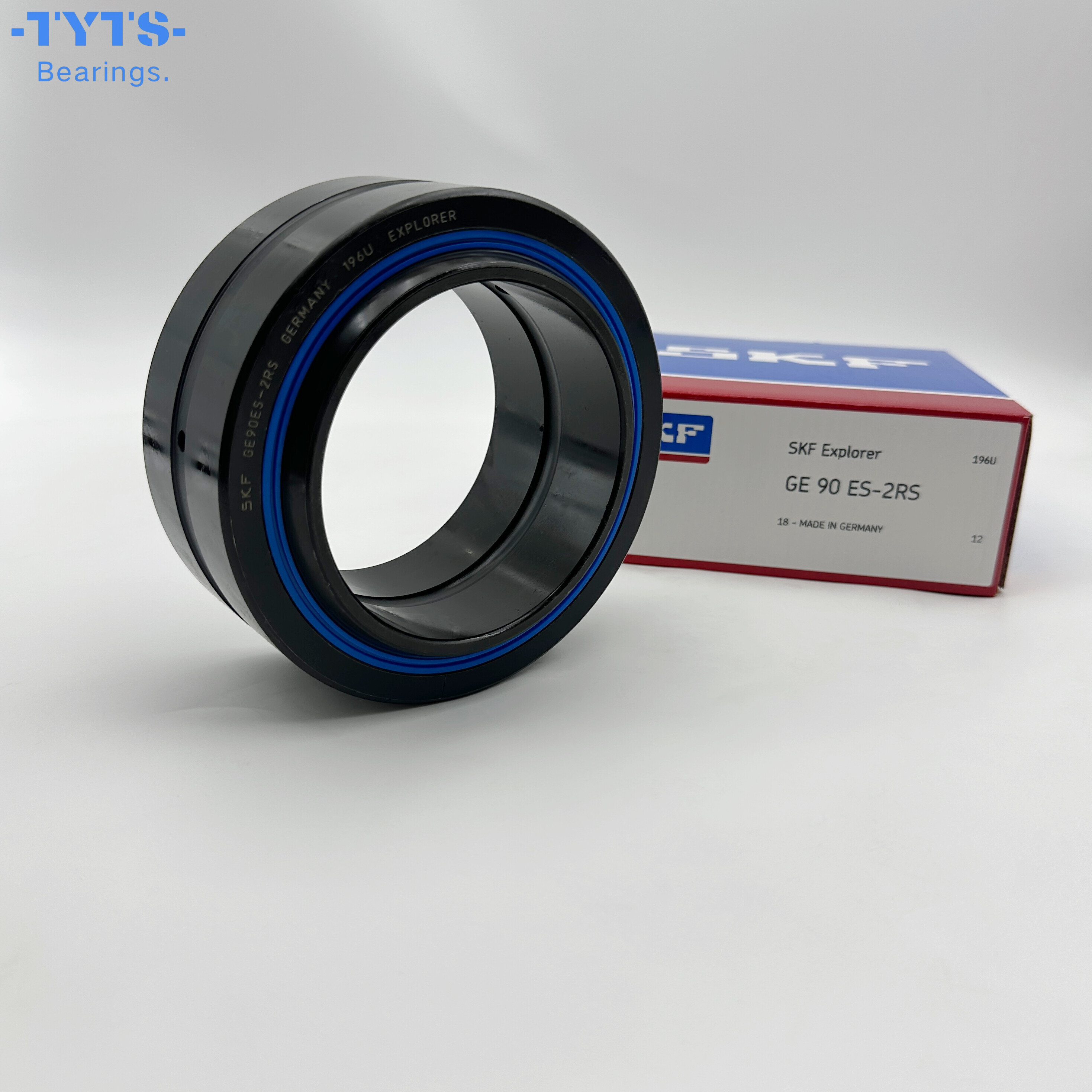 Model: GE 90 ES-2RS Brand: SKF Series: Steel-to-steel radial spherical plain bearings requiring maintenance