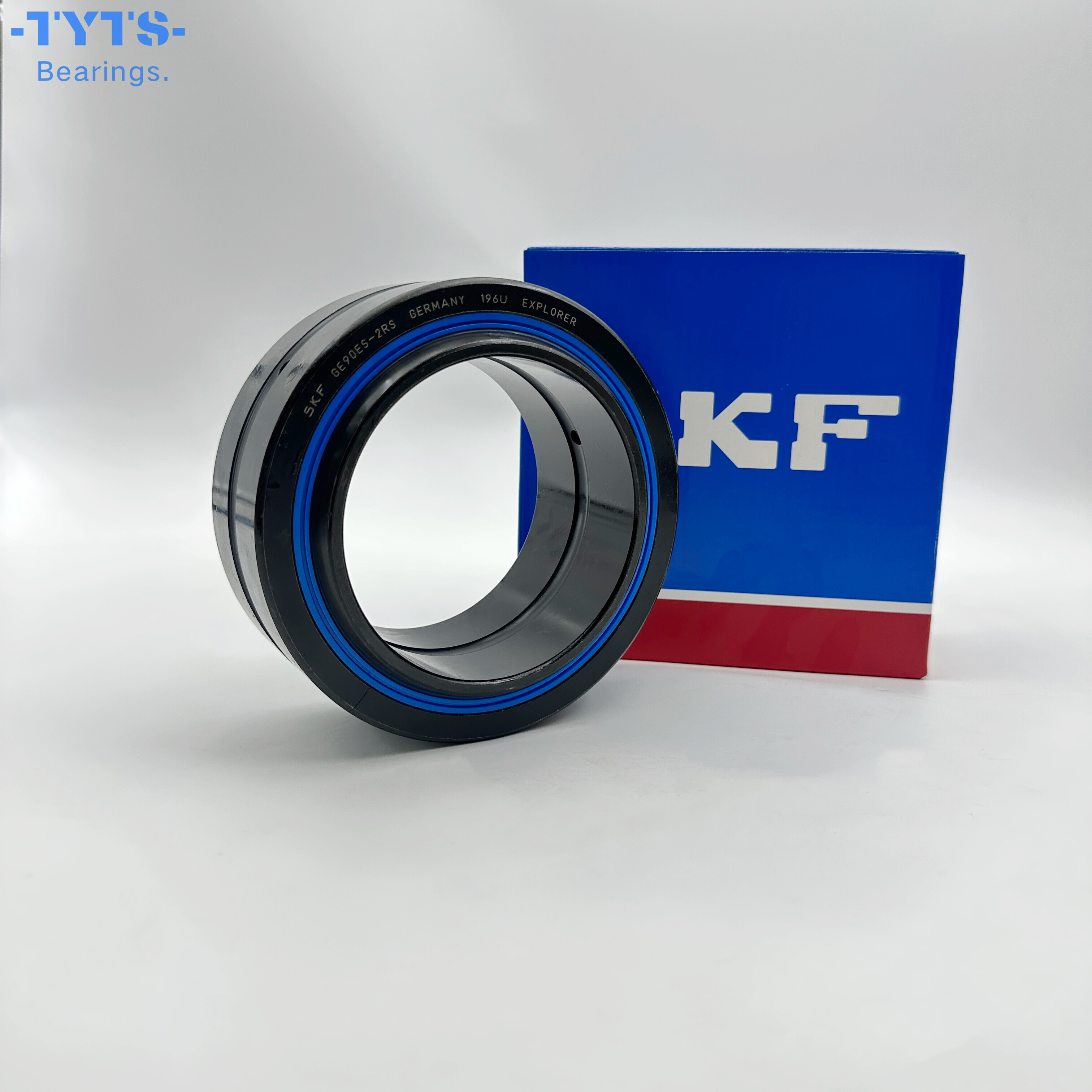 Model: GE 90 ES-2RS Brand: SKF Series: Steel-to-steel radial spherical plain bearings requiring maintenance