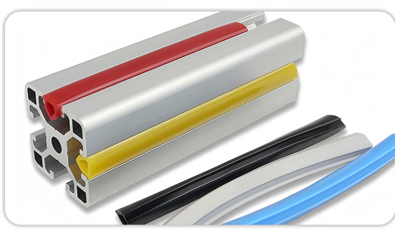 Aluminum-plastic profile door and window sealing strips