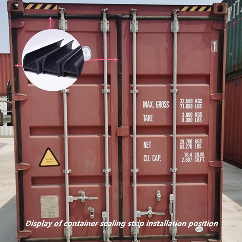 Container and reefer door seals
