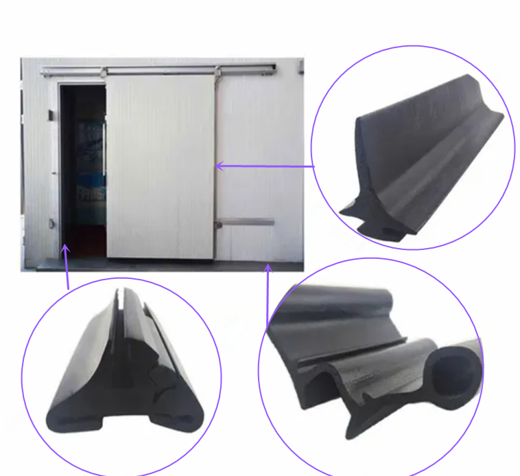 Cold storage and garage door seals