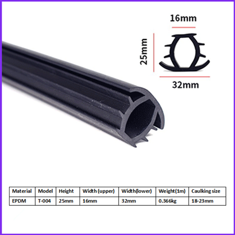 Solar panel sealing strips