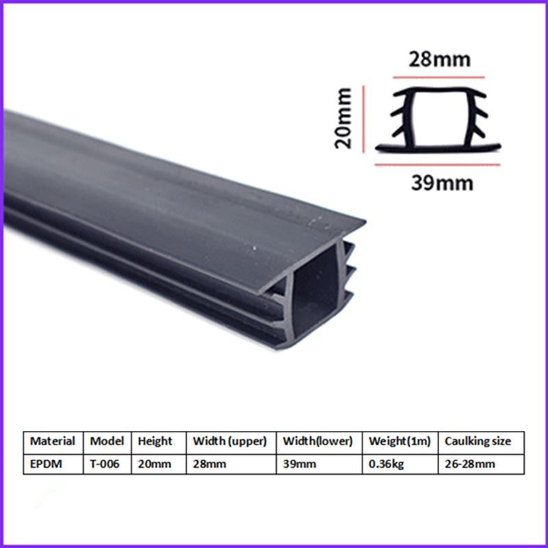 Photovoltaic module sealing strips