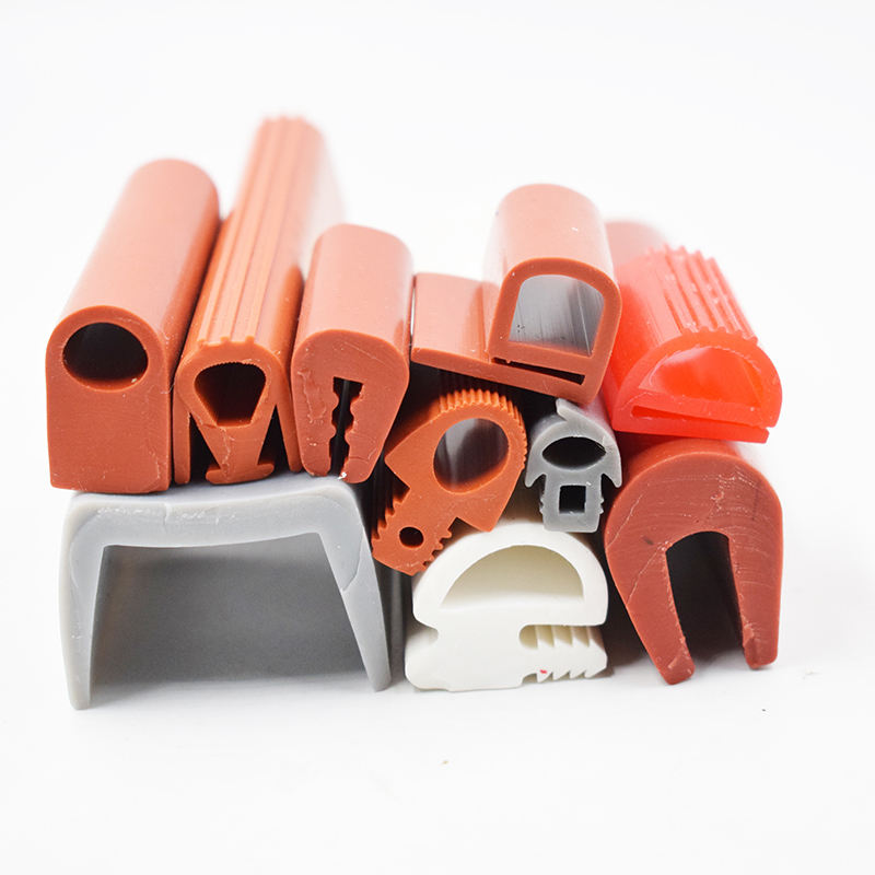 High-temperature resistant E-type silicone oven door seal