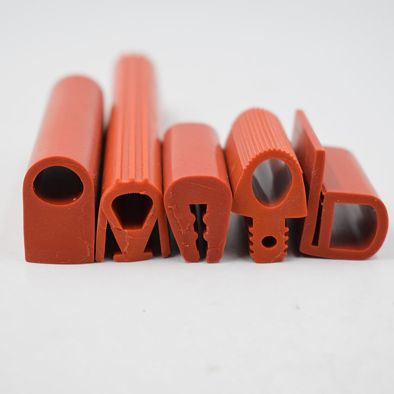 High-temperature resistant E-type silicone oven door seal