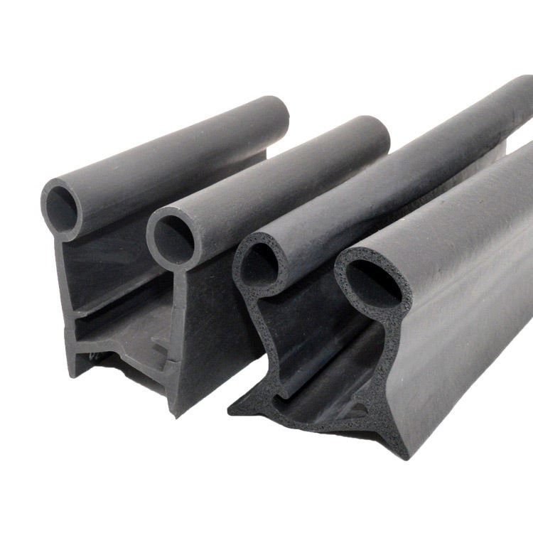 Weatherproof cold storage door sealing strip