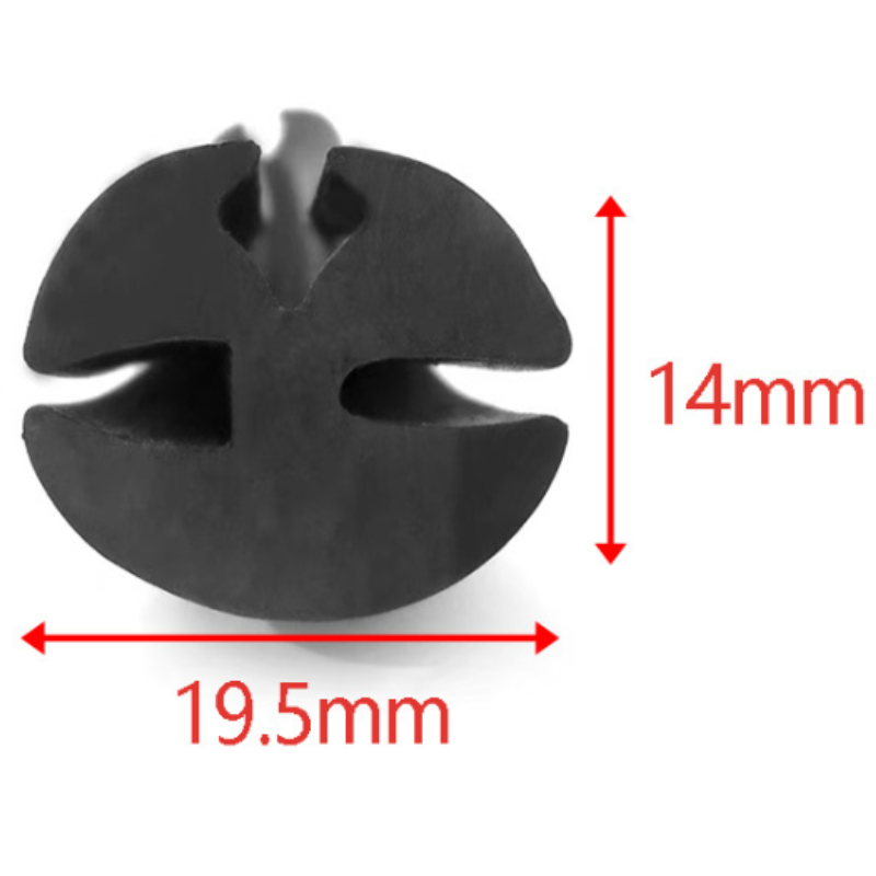 Automobile windshield seal strip