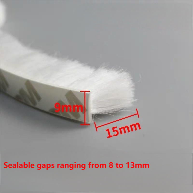 Aluminum alloy door and window brush seal strip