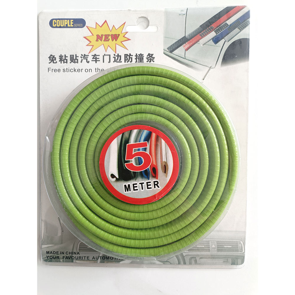 Car door edge protection strip