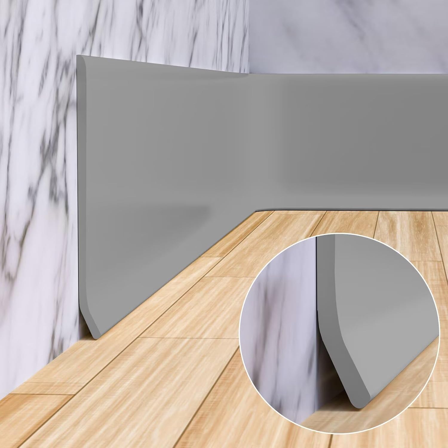 PVC Wall Base Peel and Stick Cove Base