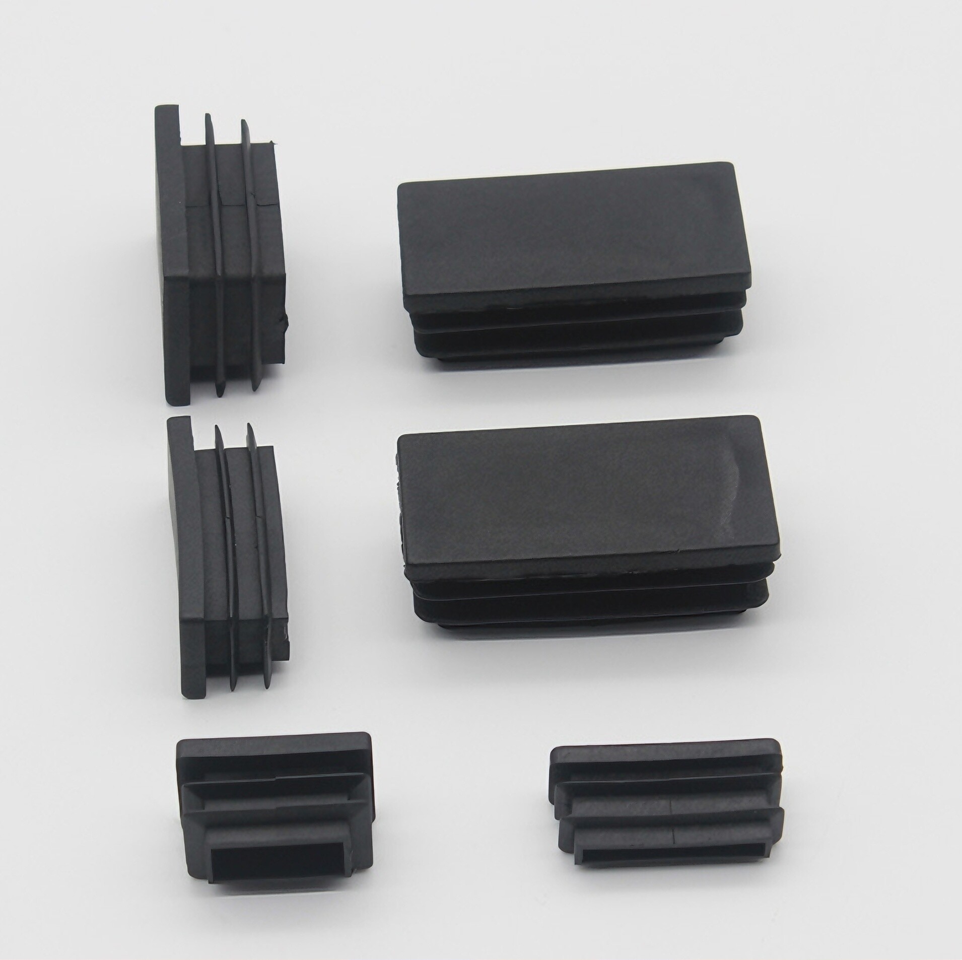 Rectangular Plastic Tube Plugs