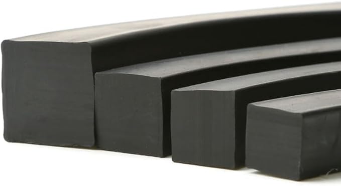 Solid Black Nitrile NBR Rubber Strip