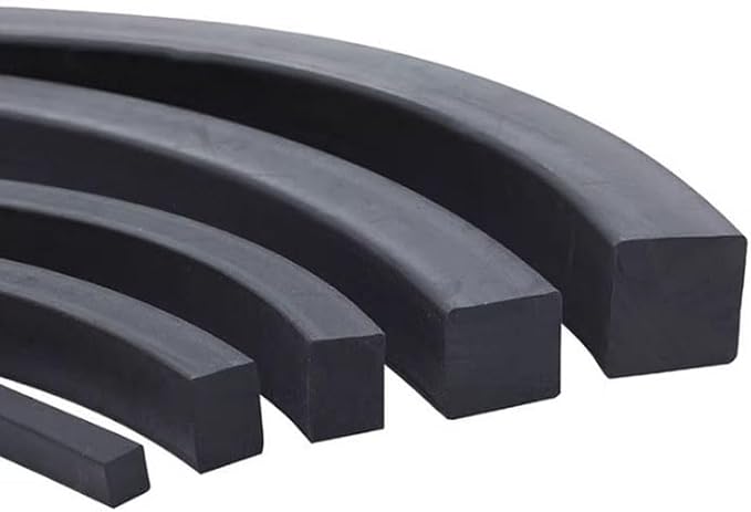 Solid Black Nitrile NBR Rubber Strip