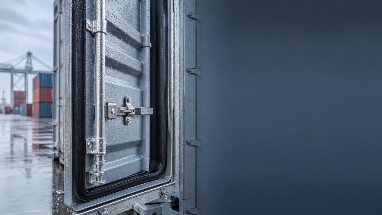 Container Door Seals and Cargo Protection in Wet Weather