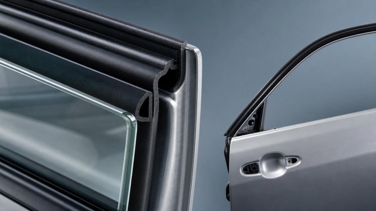 Can a Car V Channel Improve Cabin Sealing Performance