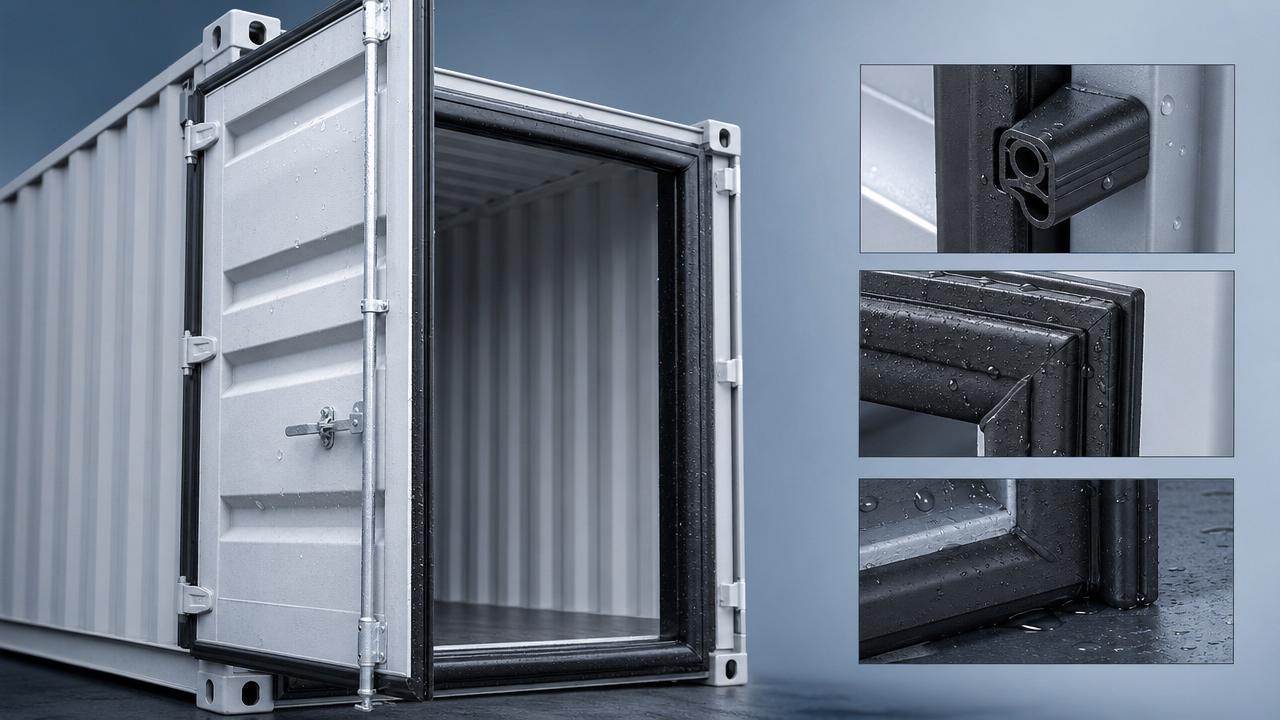 When should container door seals be replaced