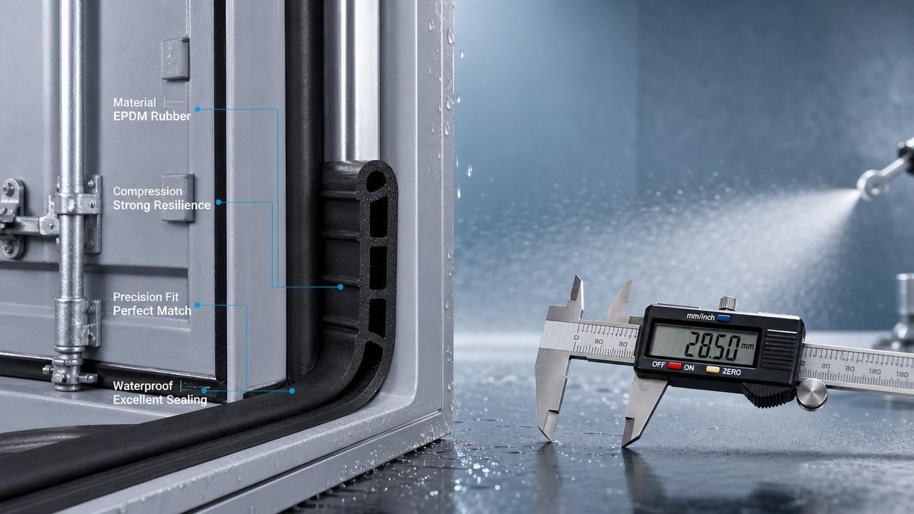 How to spot quality issues in container door seals