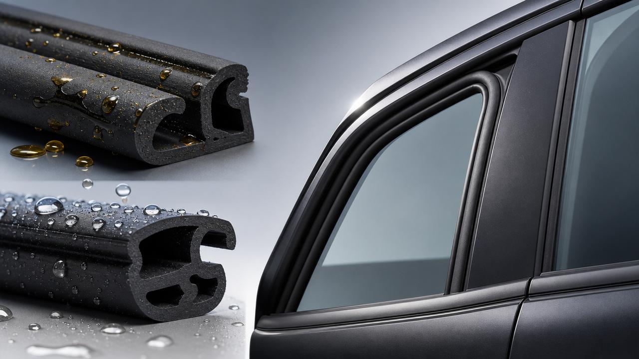 Car Sealing Strips-NBR vs EPDM: What Really Differs?