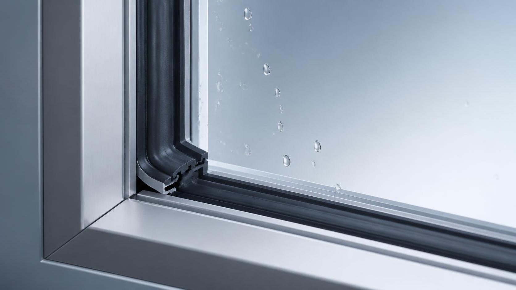 Why aluminum-plastic profile door and window sealing strips shrink