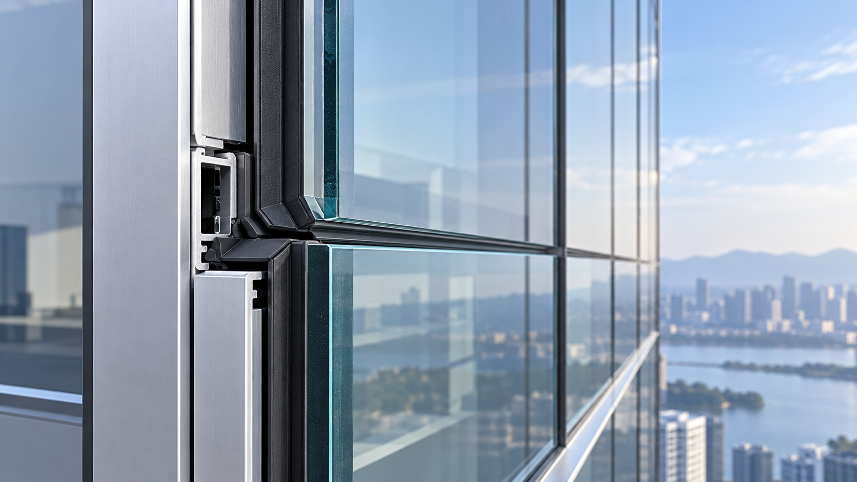 What causes curtain wall seals to shrink after installation