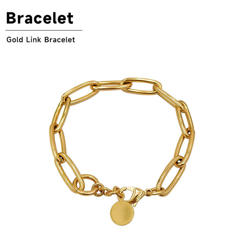 Gold Link Bracelet