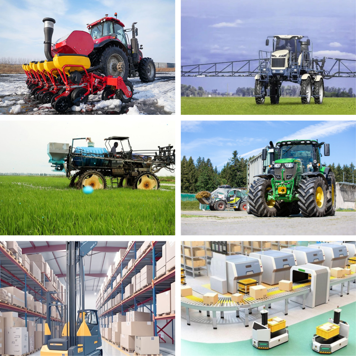 外球面轴承：农用机械物流设备