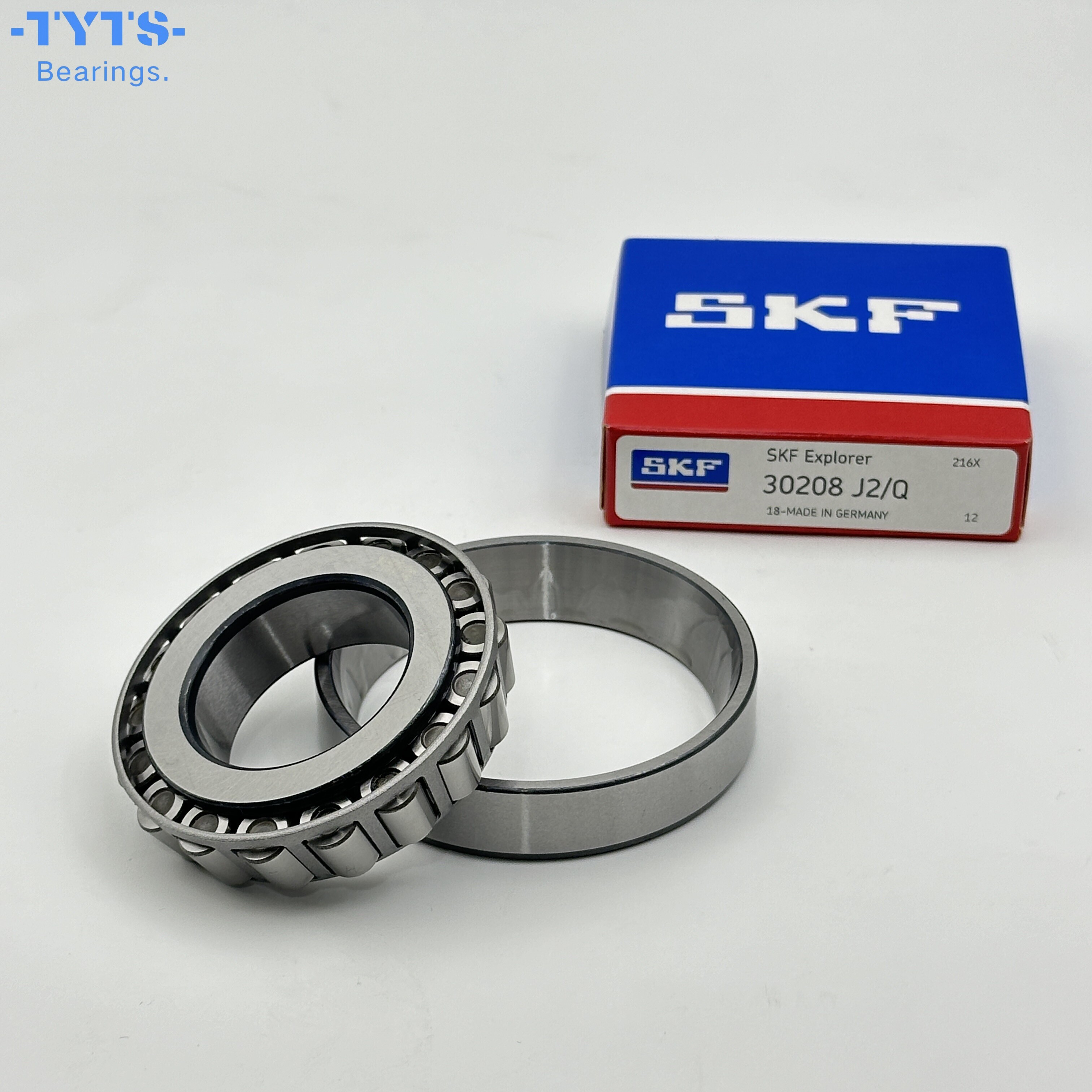 Rodamientos cónicos de la marca SKF 30208 originales de fabricación alemana en venta caliente