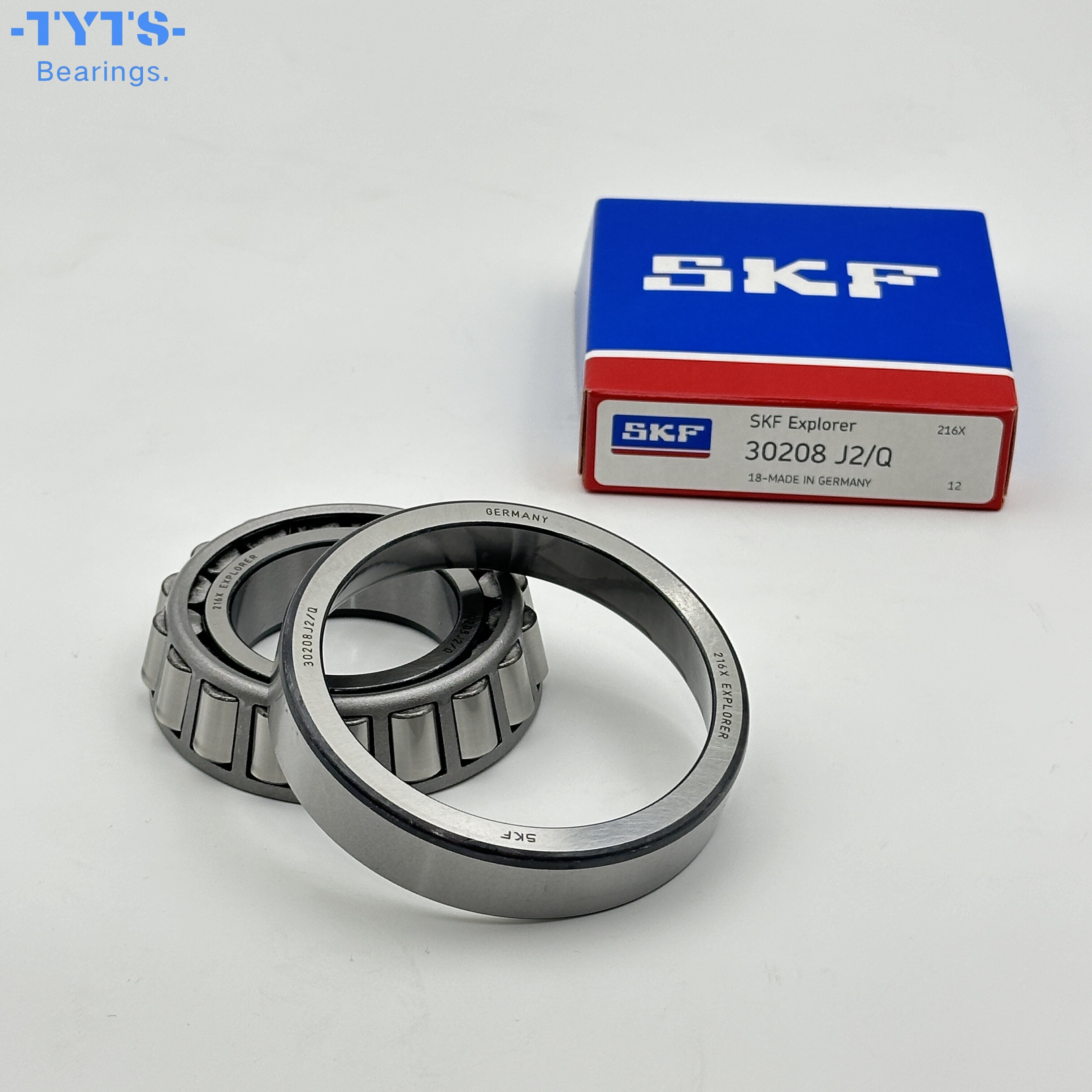 Rodamientos cónicos de la marca SKF 30208 originales de fabricación alemana en venta caliente