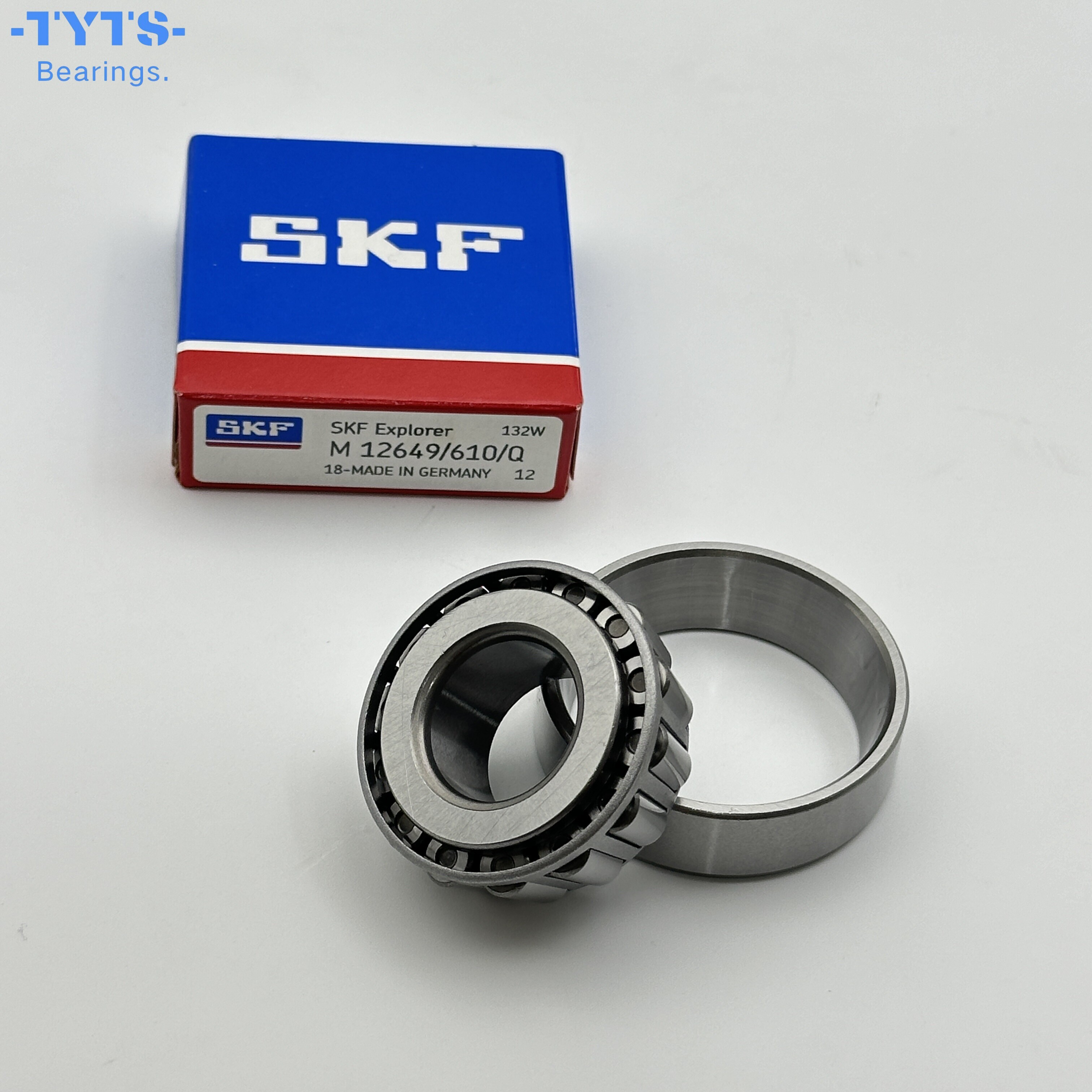 Rodamientos cónicos originales de la marca SKF, fabricados en Alemania, modelo M12649/610, de gran demanda