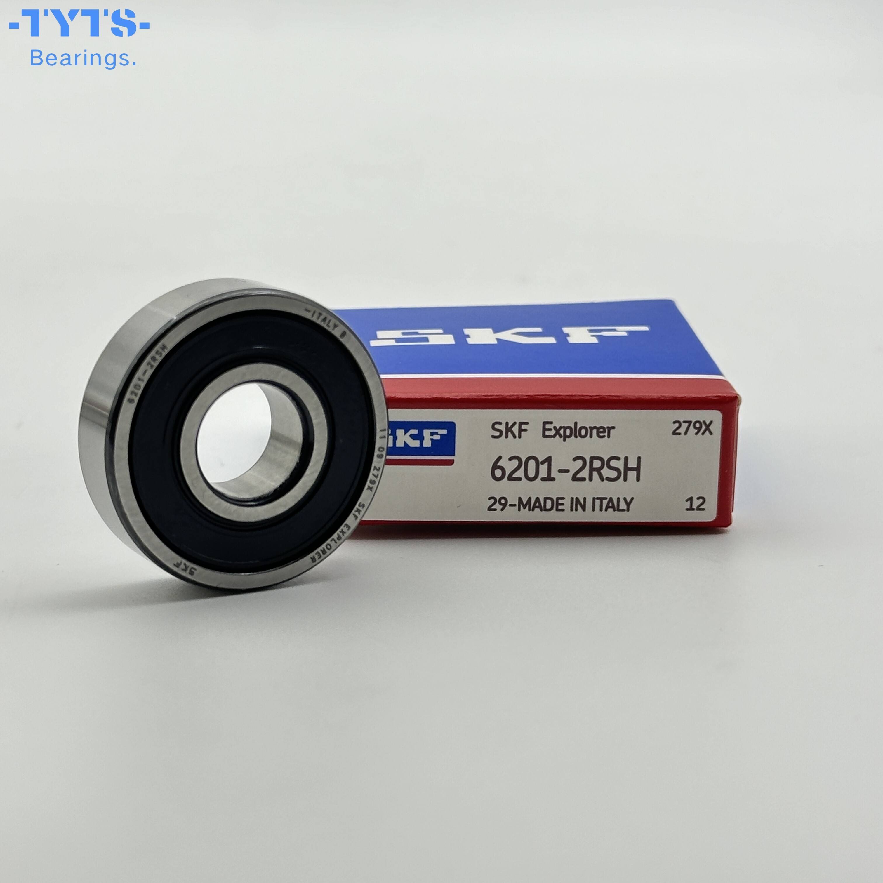 Rodamientos rígidos de bolas SKF 6201-2RSH