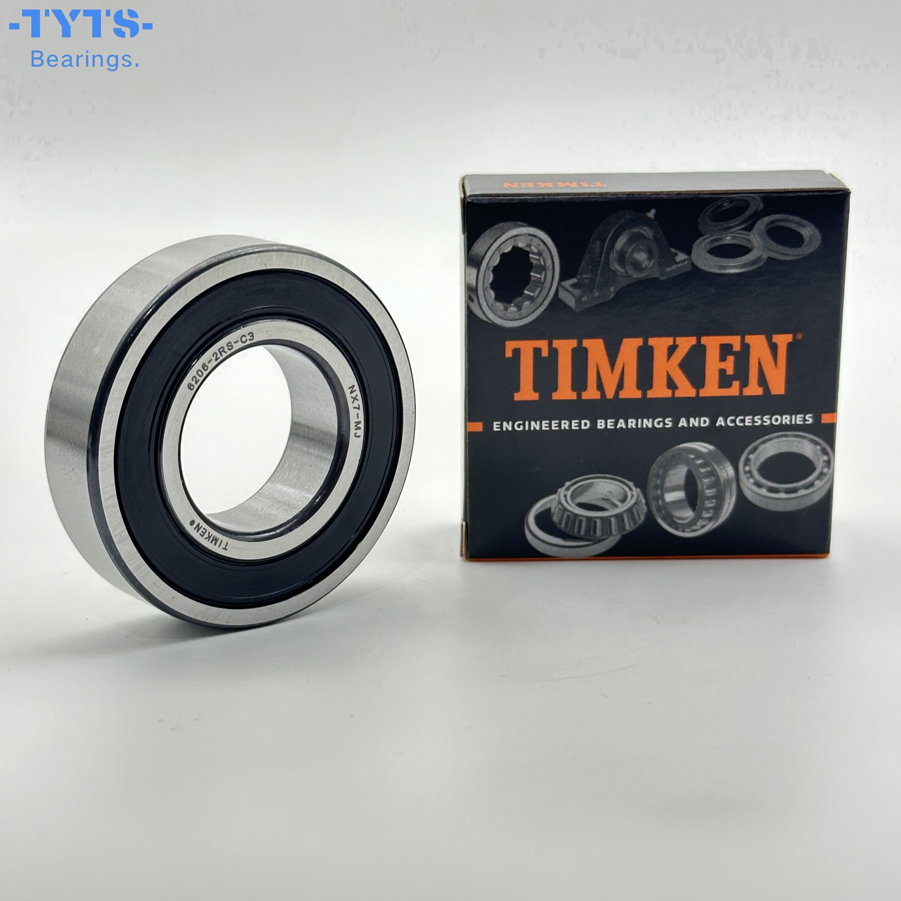 TIMKEN 6206-2RS-C3 Rodamientos rígidos de bolas