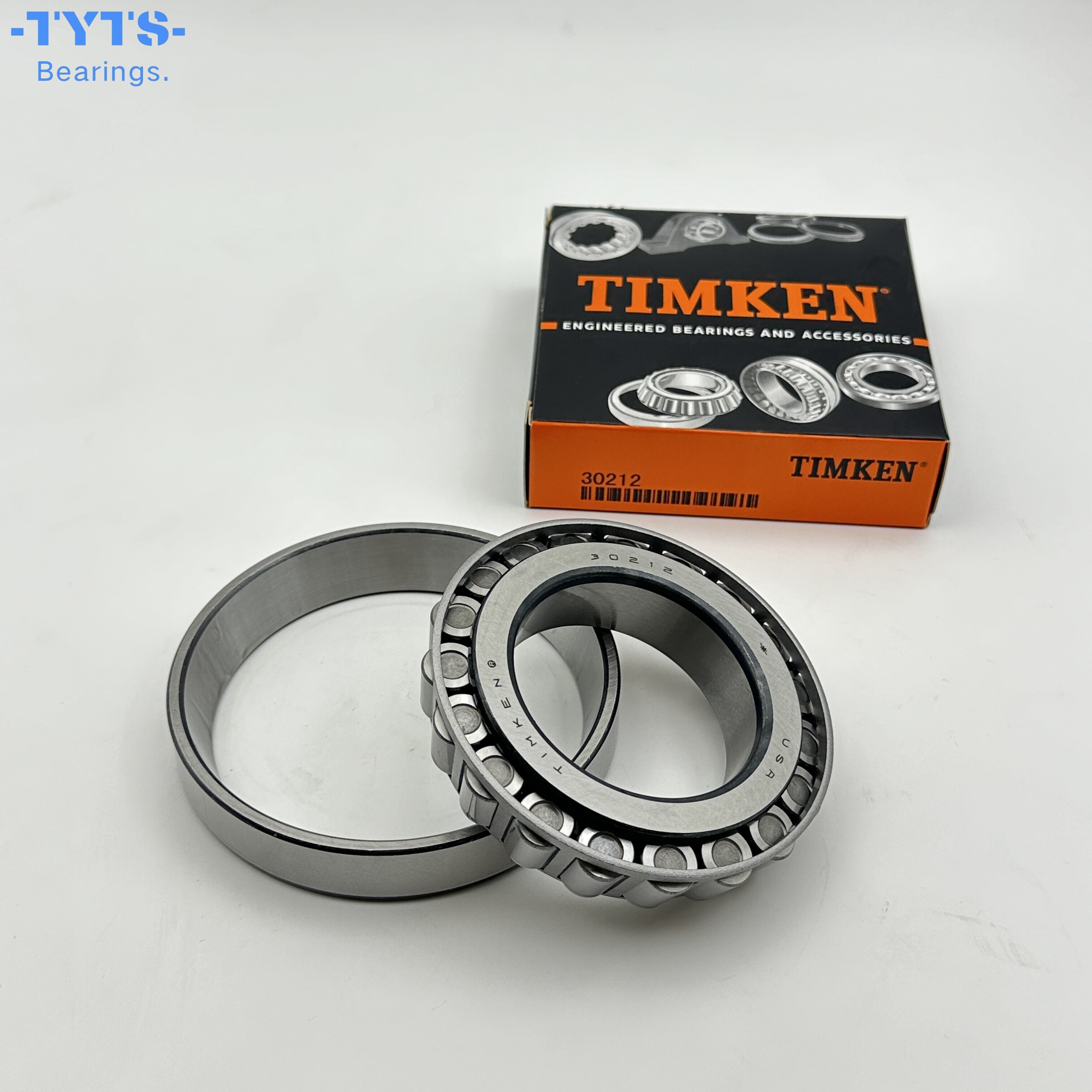 Original Fabricado en EE. UU. 30212 rodamientos de rodillos cónicos en pulgadas TIMKEN