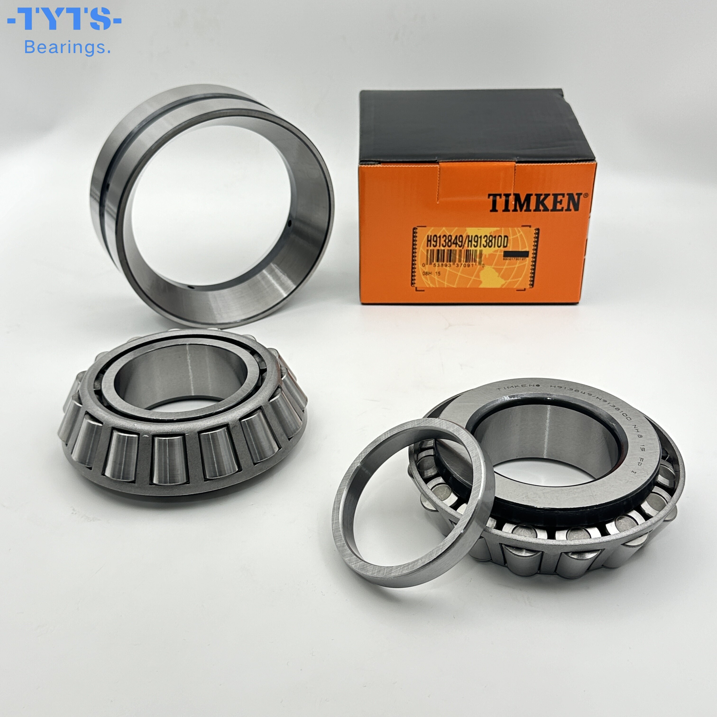 H913849/H913810D Rodamientos cónicos de doble hilera imperiales TIMKEN