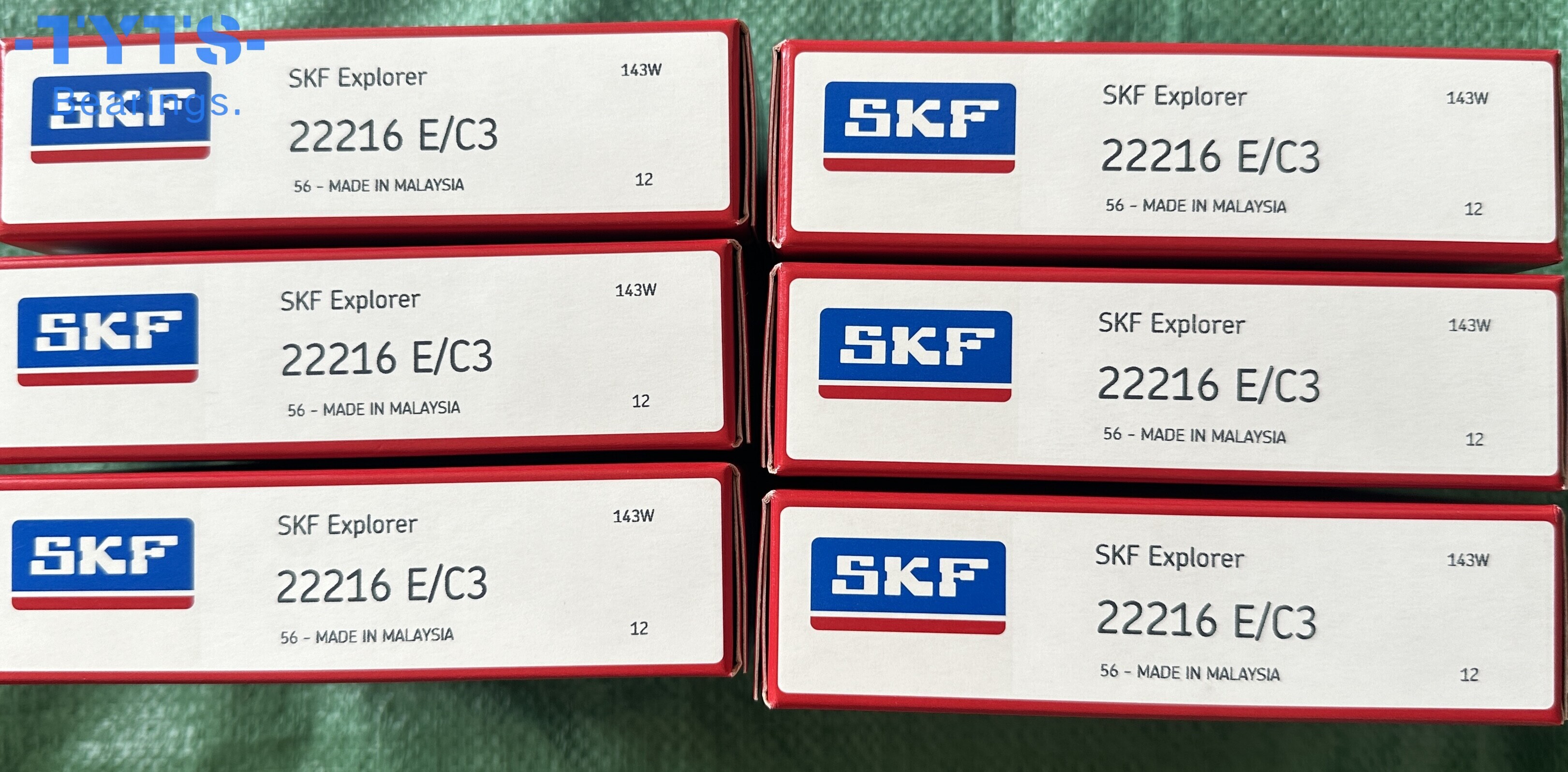 22216E/C3 rodamiento de rodillos esféricos SKF  Original alta calidad