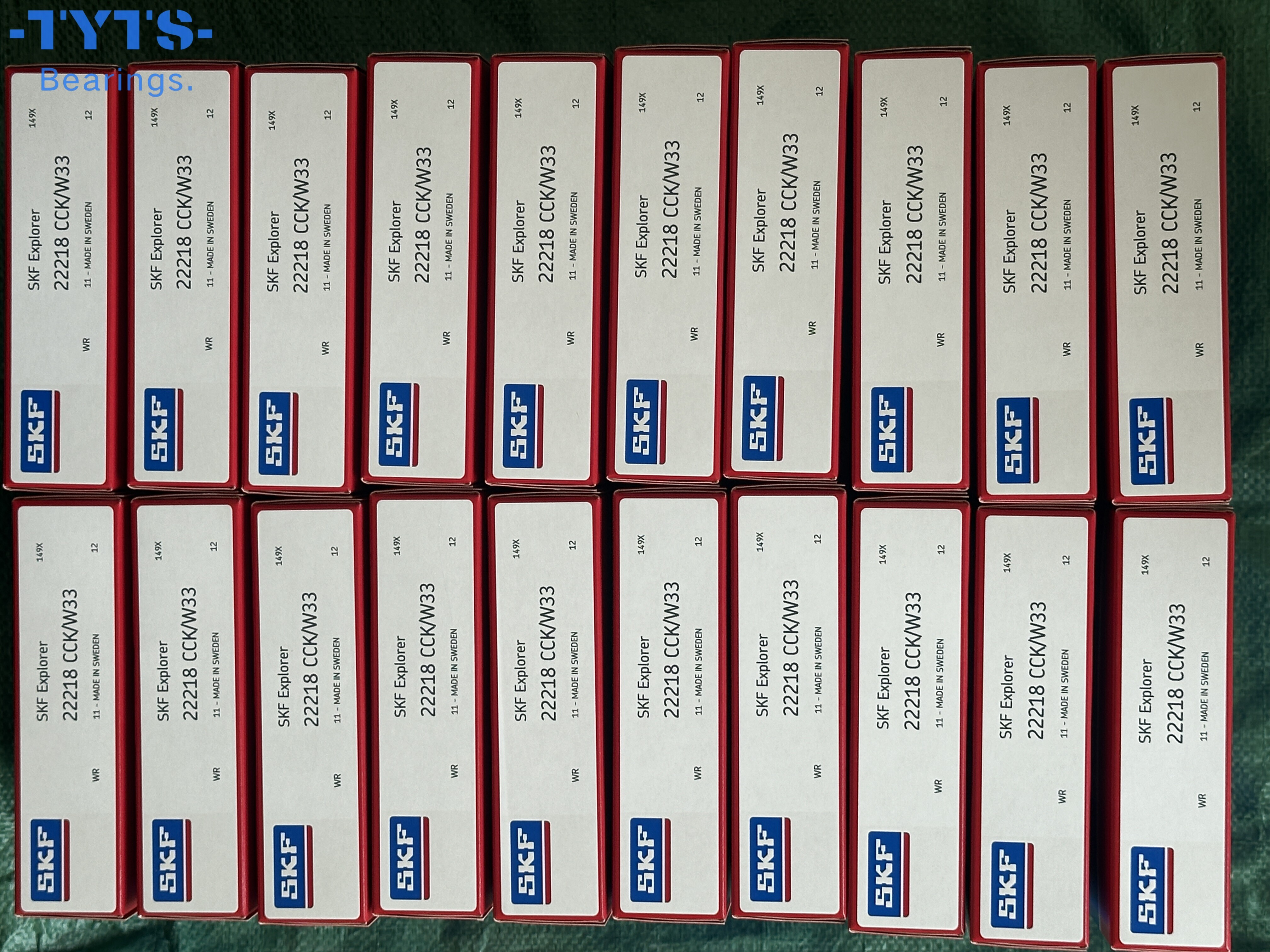 22218CCK/W33 rodamiento de rodillos autoalineable SKF Original alta calidad