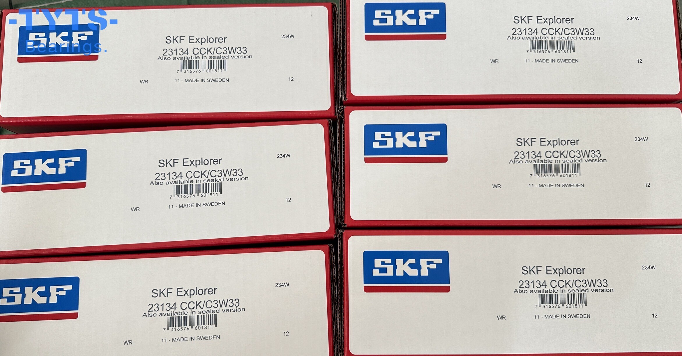 23134CCK/C3W33   rodamiento de rodillos autoalineable SKF  Original alta calidad