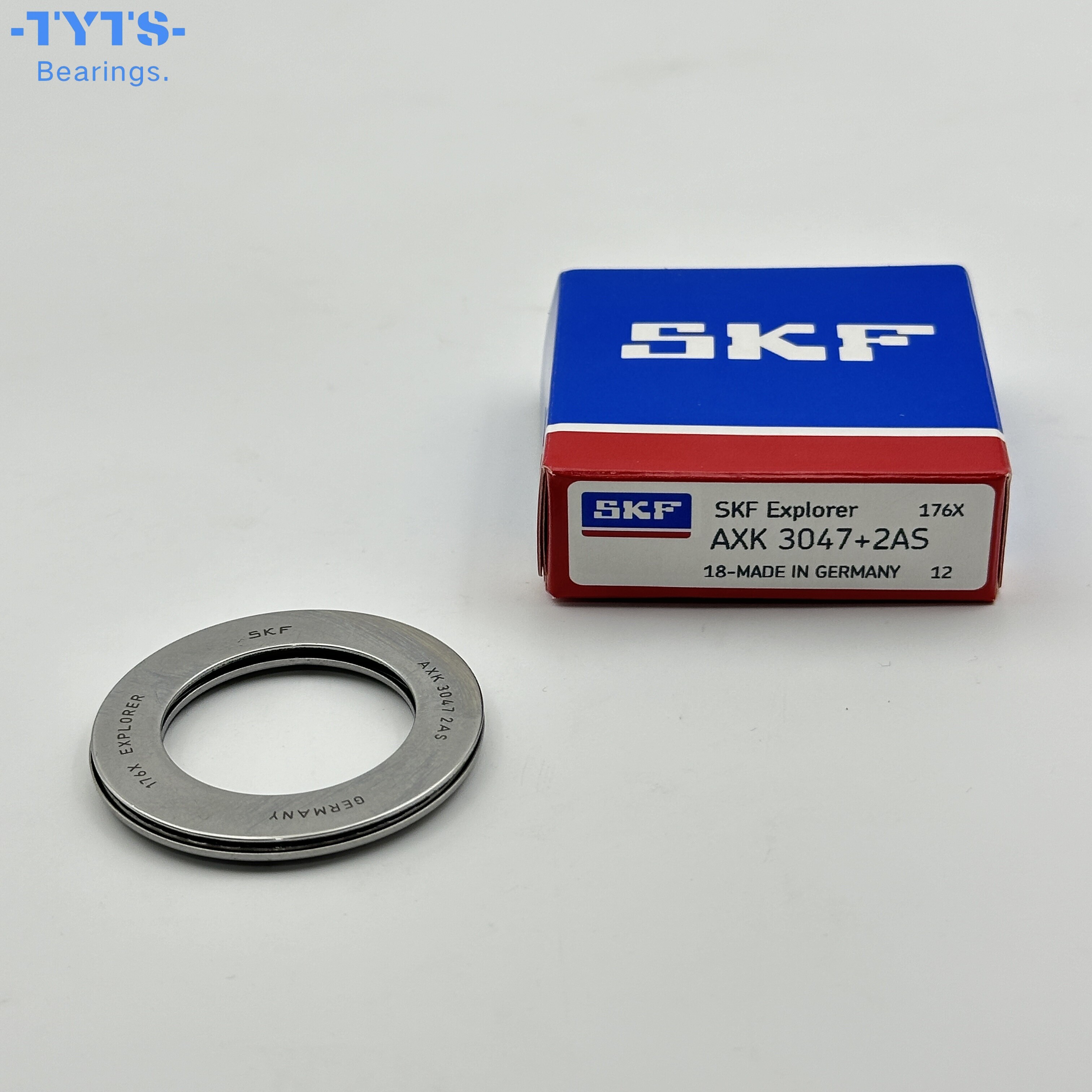 Rodamiento de agujas de empuje SKF AXK3047+2AS
