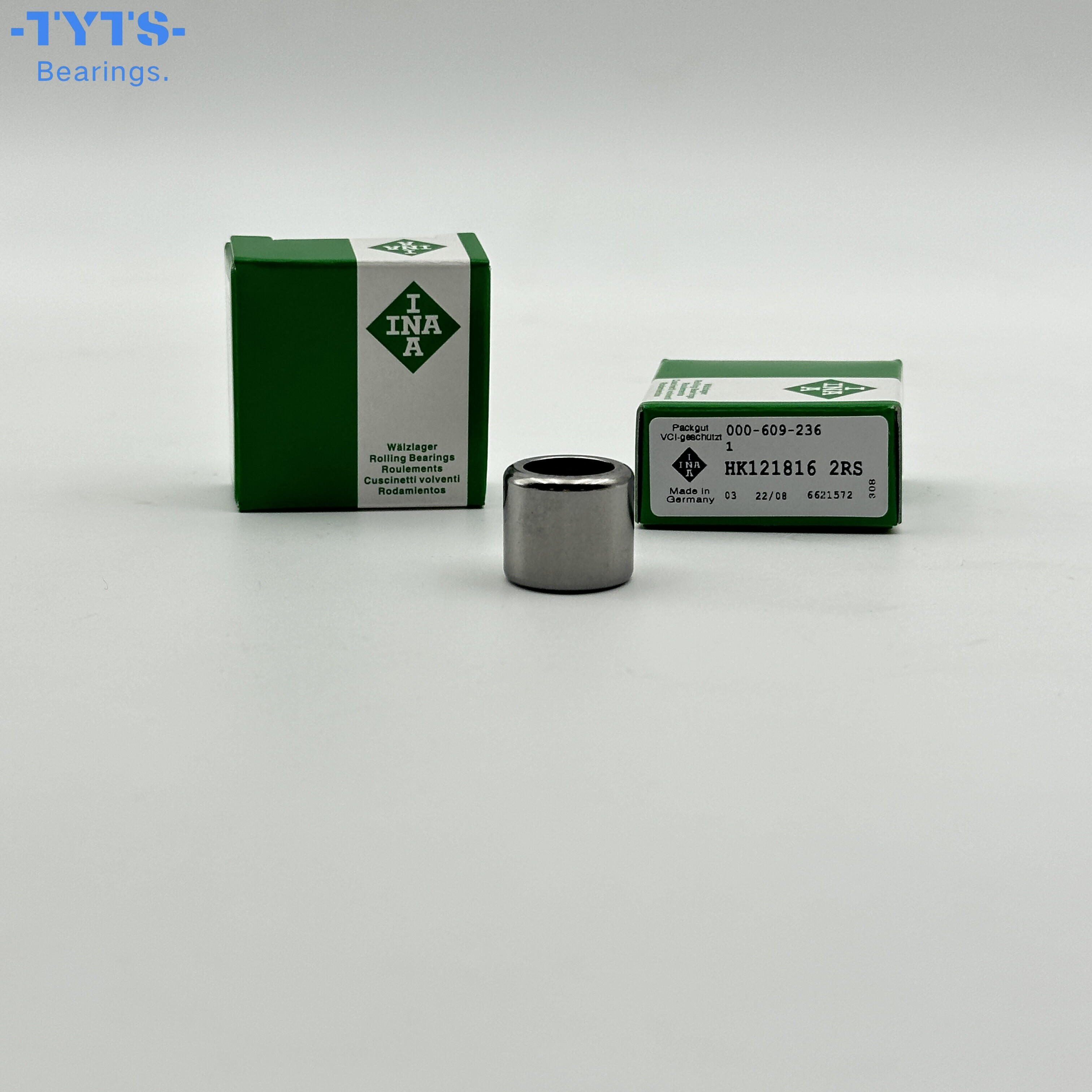 Rodamiento de agujas INA HK121816 2RS