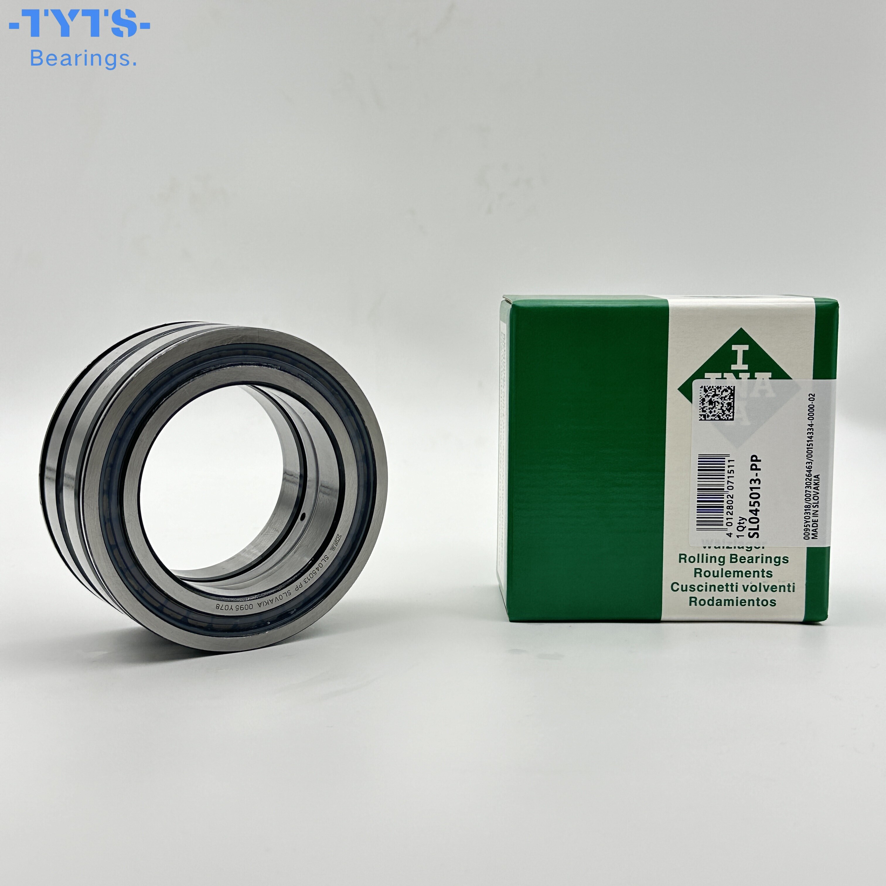 SL045013-PP marca: INA Tipo: SL rodamiento de rodillos cilíndricos de complemento completo código SKF: NNF5013 ADA-2LSV