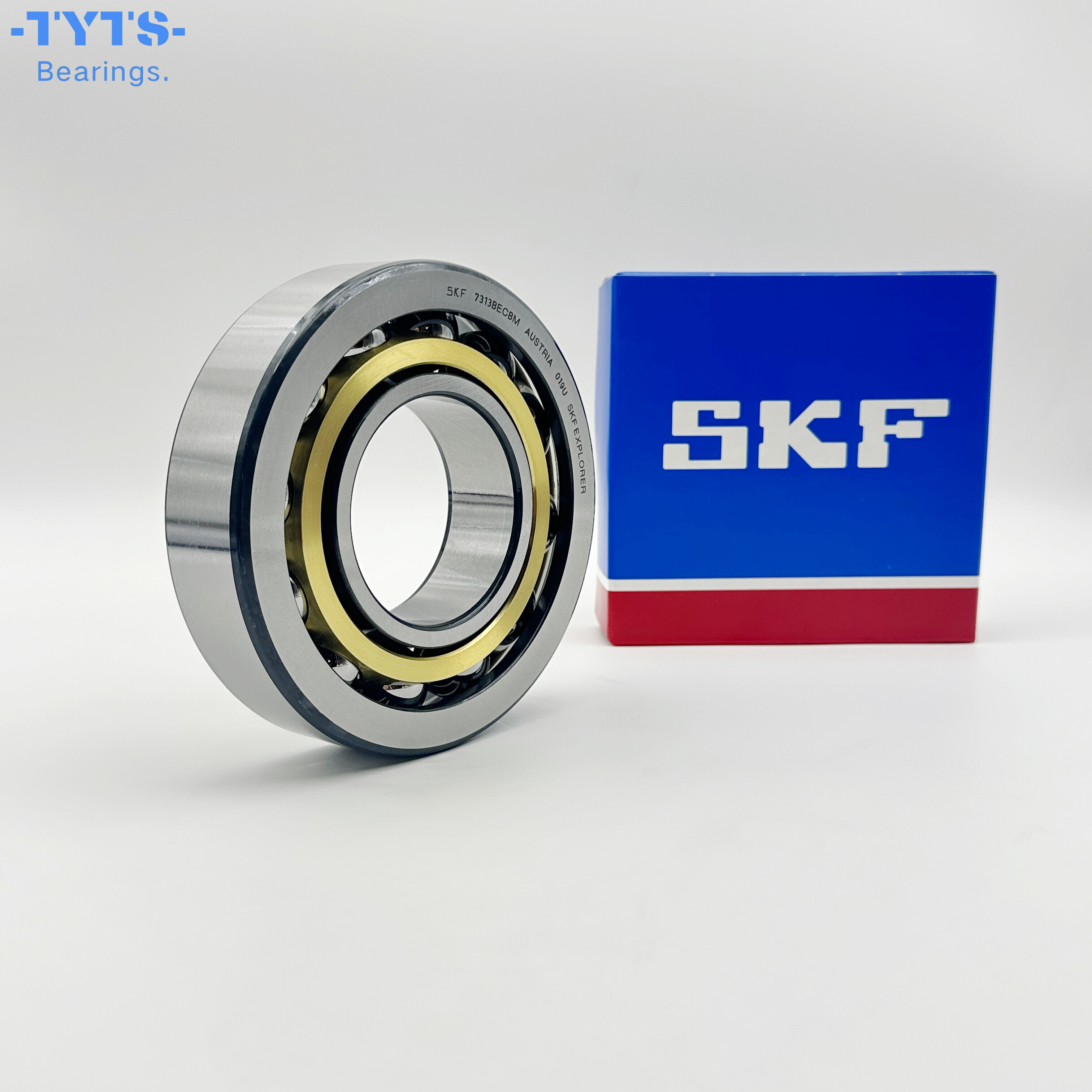 Rodamiento de bolas de contacto angular de una hilera SKF Original High Qquality 7313BECBM