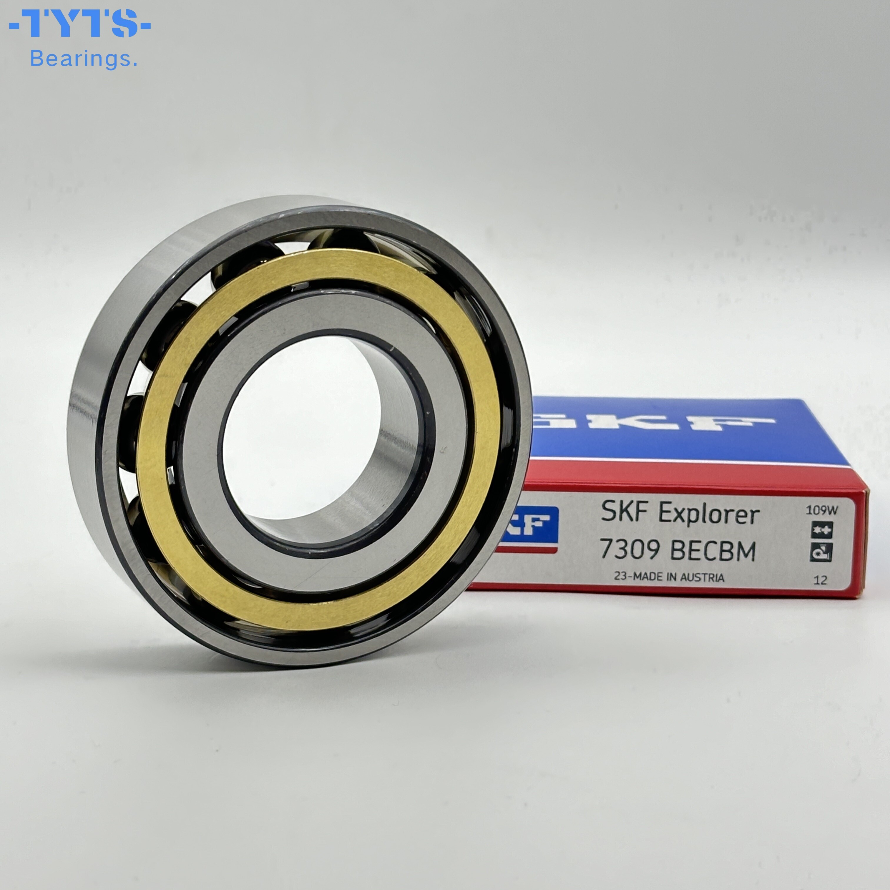 Rodamiento de bolas de contacto angular de una hilera SKF Original High Qquality 7309BECBM