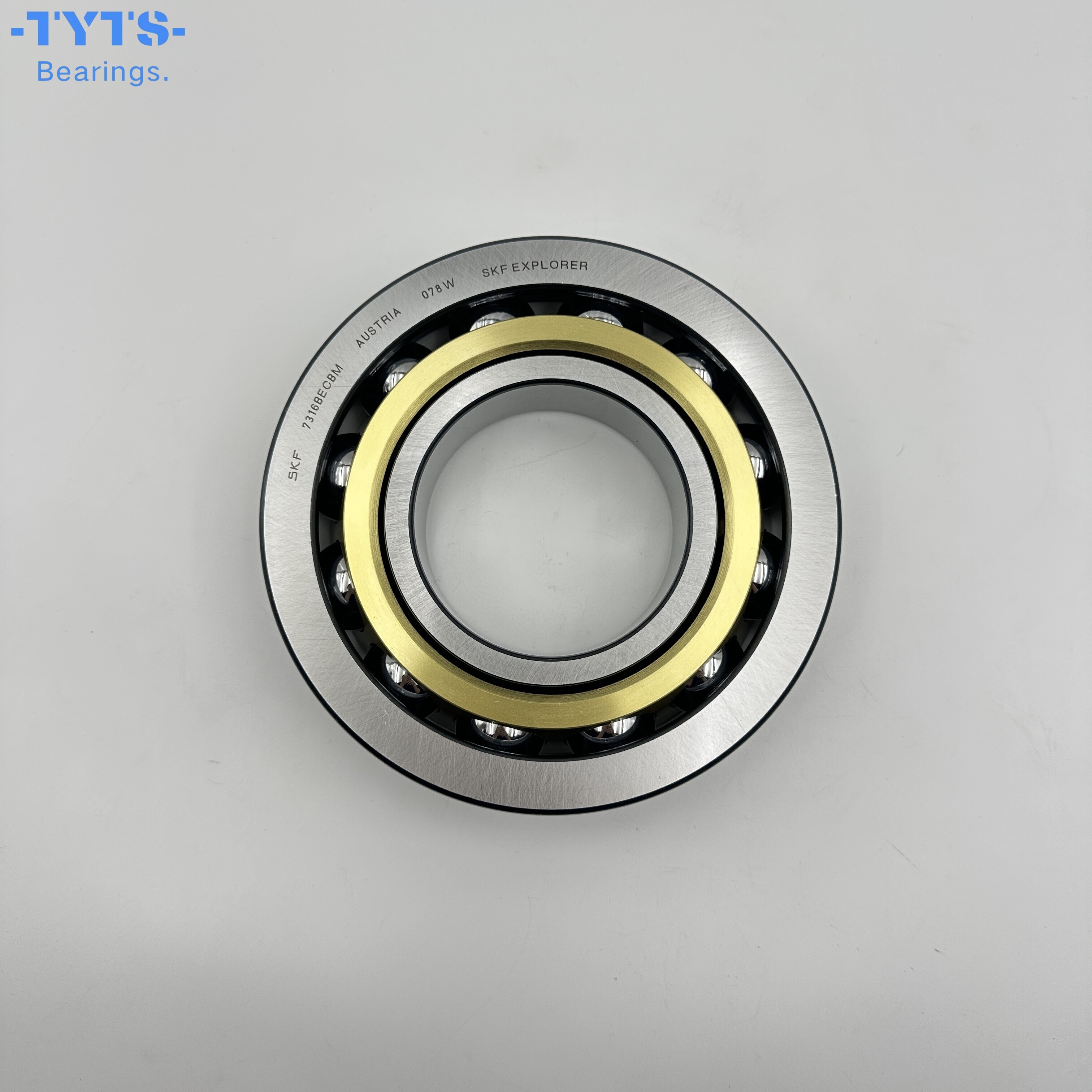 Rodamiento de bolas de contacto angular de una hilera SKF Original High Qquality 7316BECBM